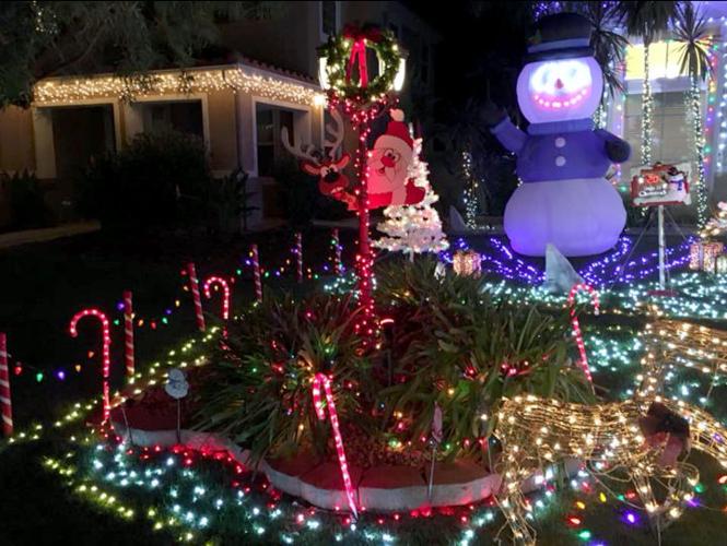 Judging by Christmas lights, it will be a good year