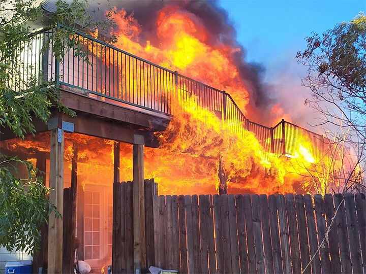 Banning home destroyed by fire Local News recordgazette