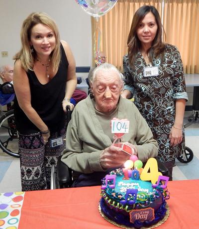 Sam Gallaher 104th birthday