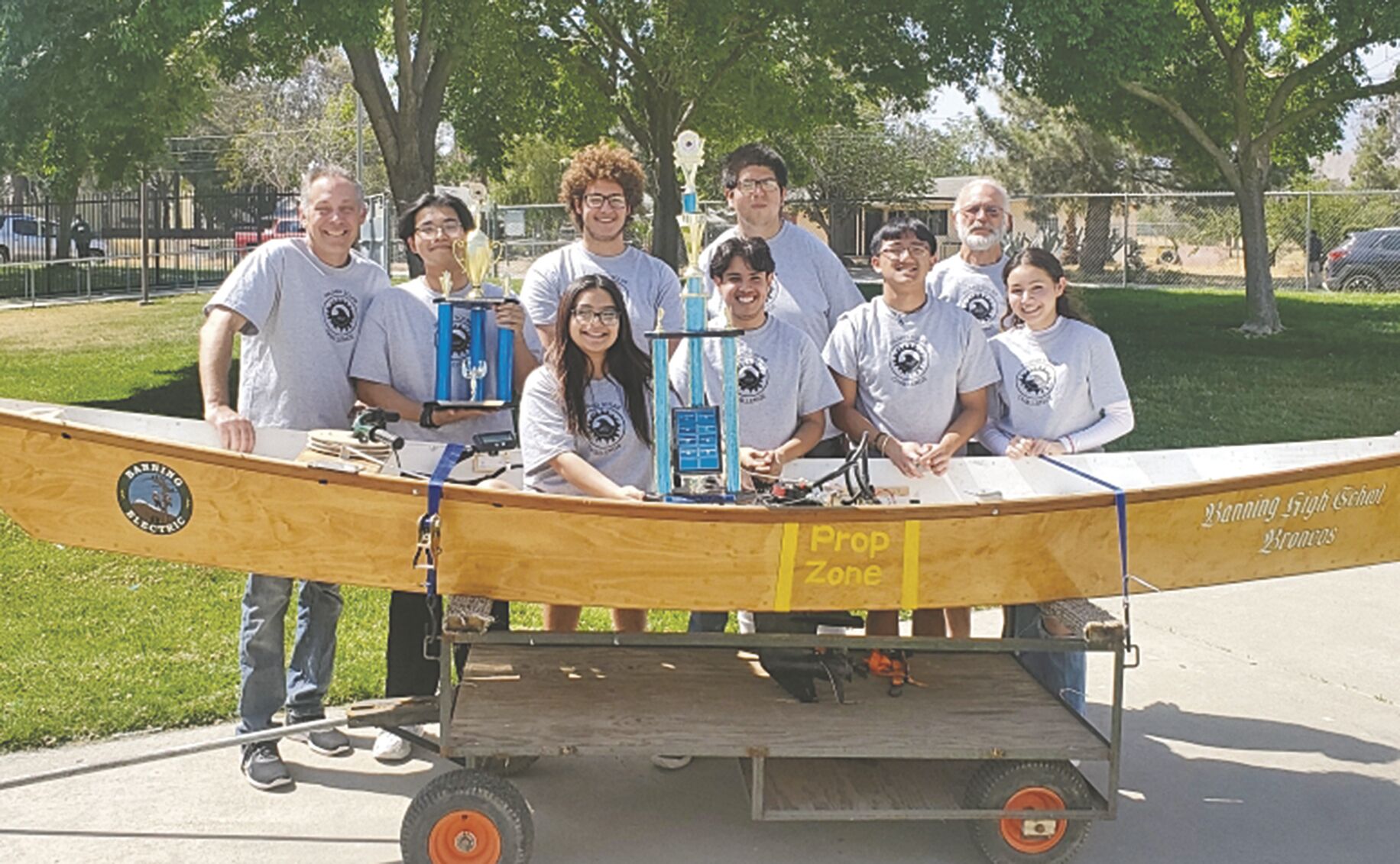 Banning High wins regional Solar Boat competition Schools