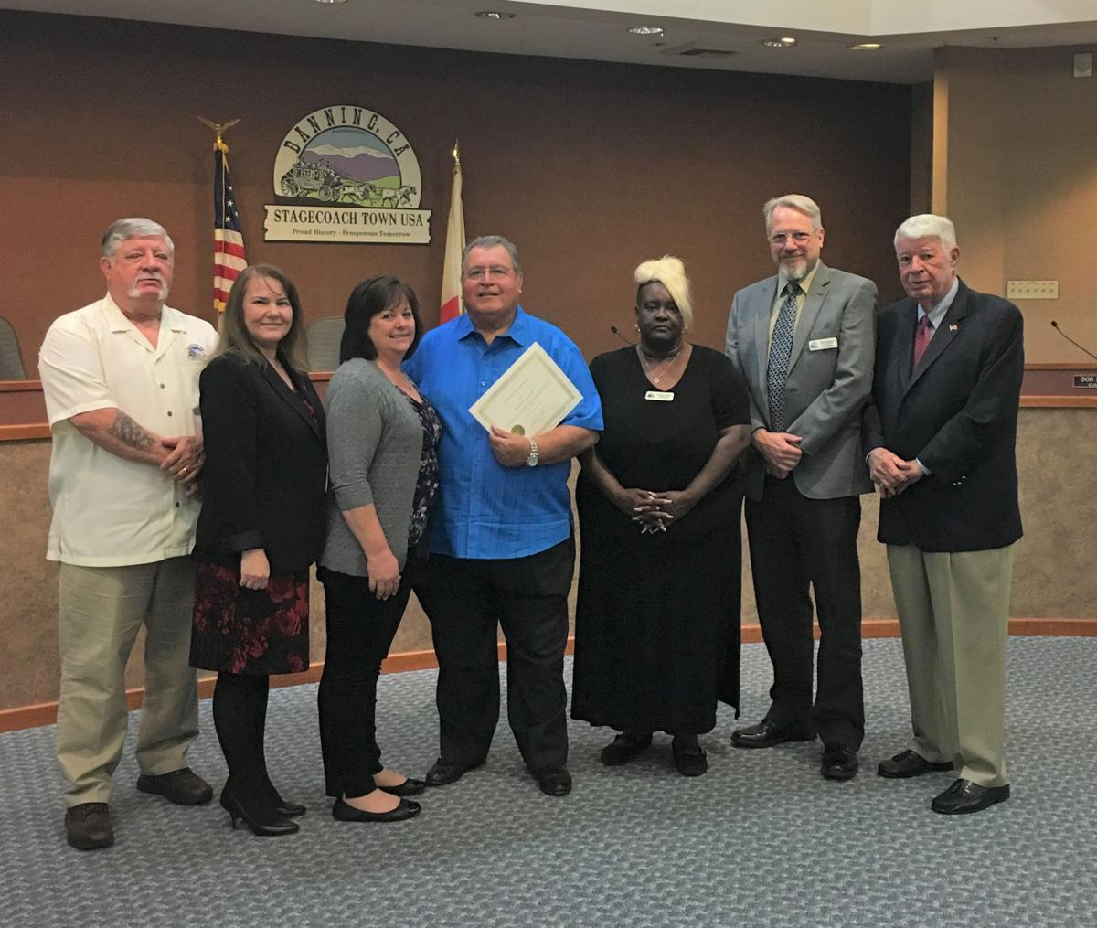 Retiring Commissioner Sanchez honored by Banning’s city council News