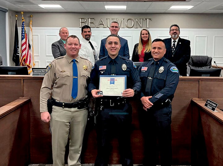 Beaumont officer recognized for GTA enforcement Local News