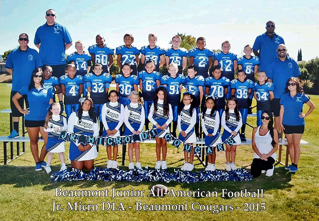 Beaumont Cougars win Junior Micro Superbowl Community