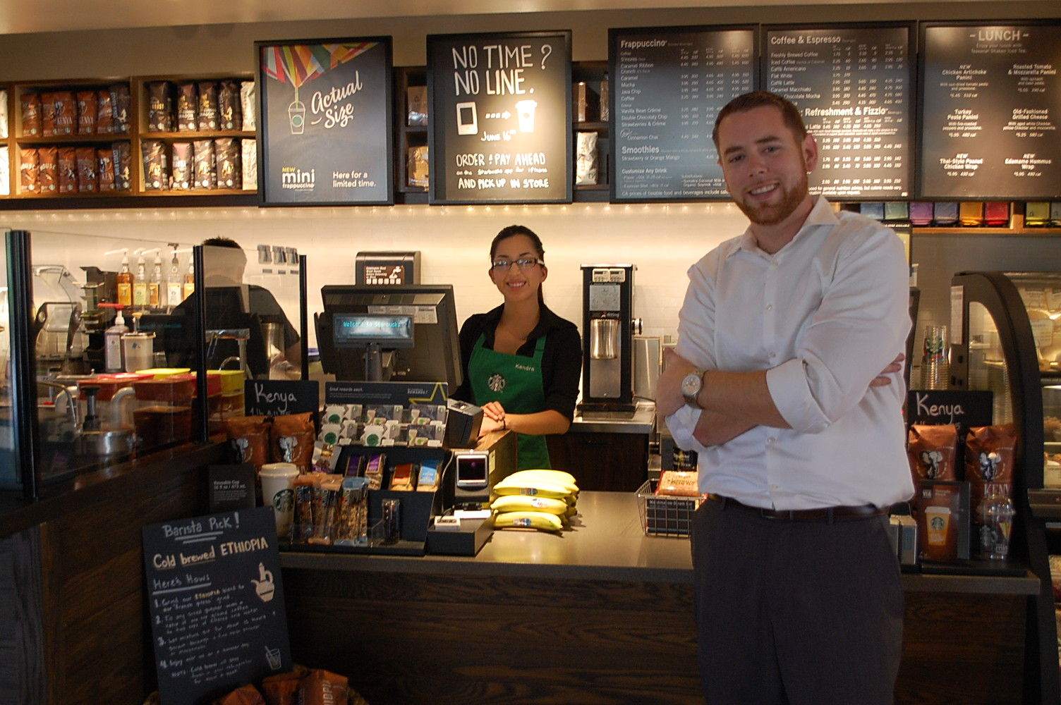 Profile on Pass area business Banning Starbucks Business