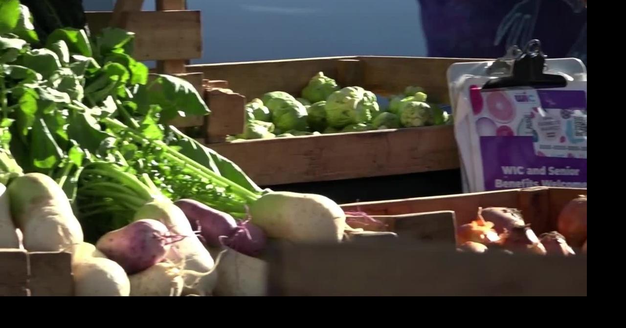 Winter weather doesn't stop local farmers from bringing produce to market