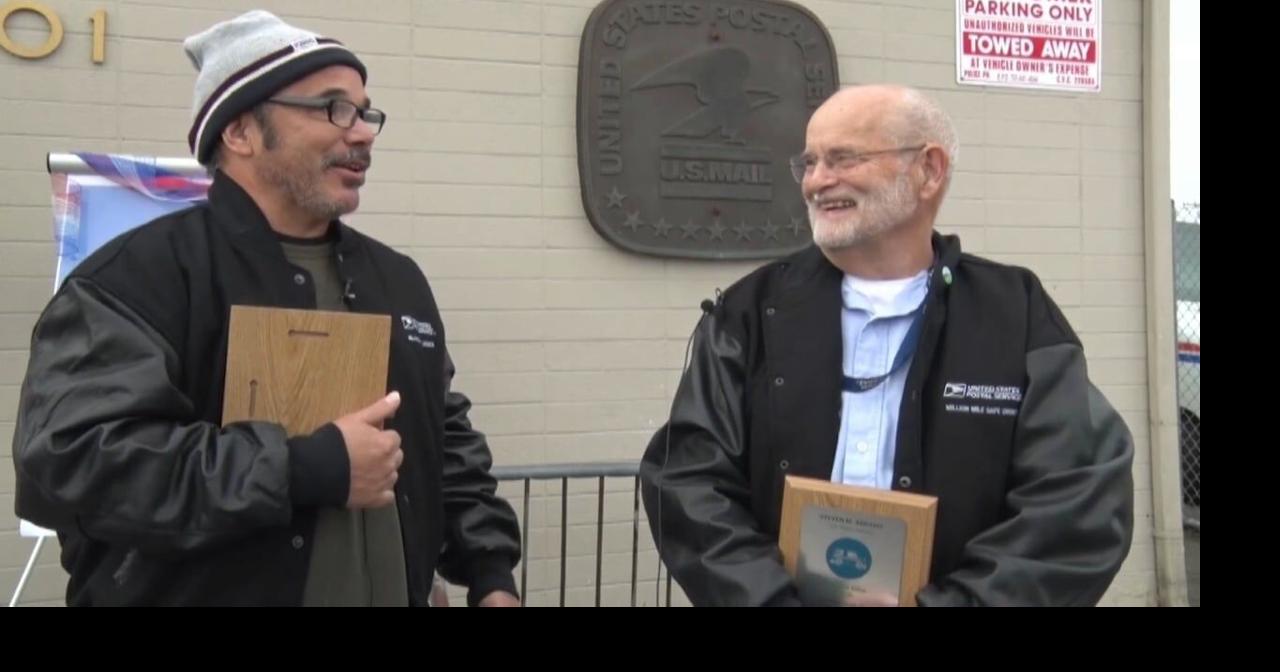 Two Eureka post office letter carriers reached a milestone of one ...