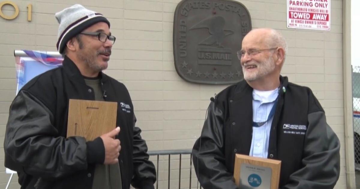 Two Eureka post office letter carriers reached a milestone of one ...