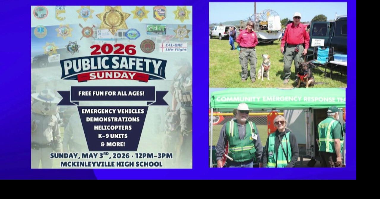 Redwood Newsmakers: 2026 Public Safety Sunday at McKinleyville High ...