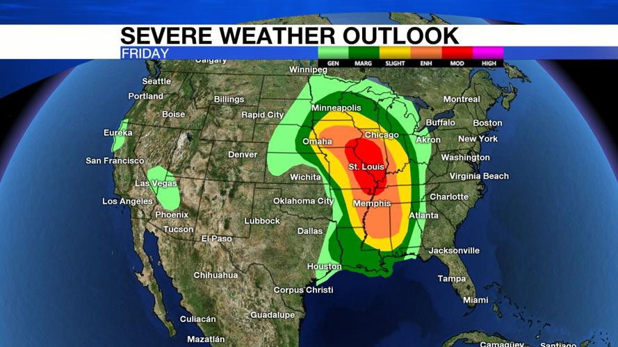 Significant Severe Weather Outbreak Likely in Plains Friday & Saturday ...