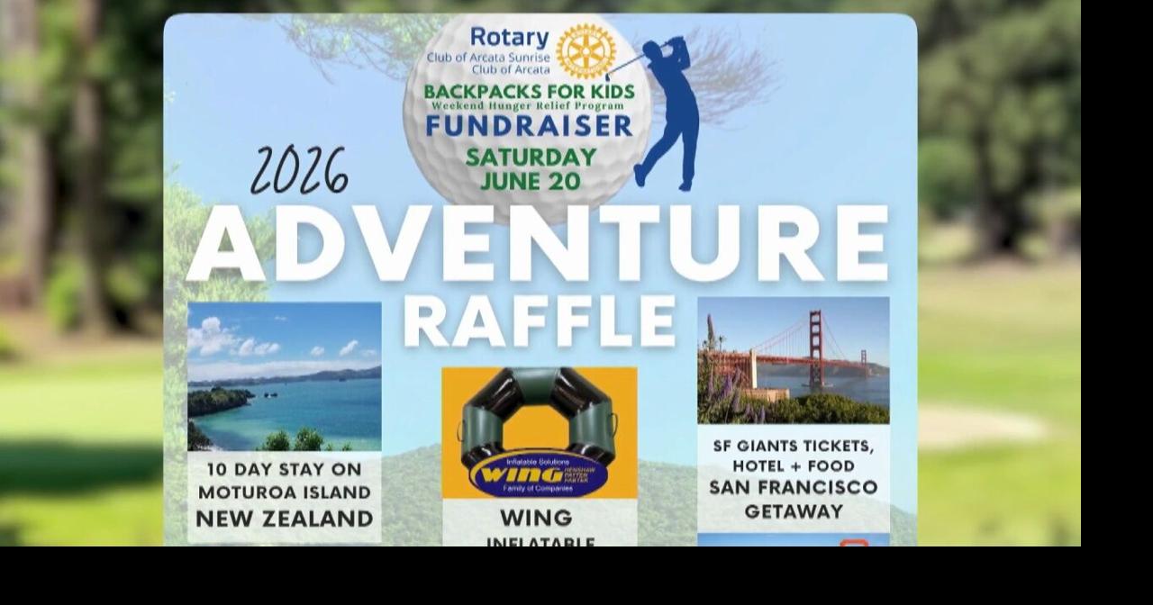 Redwood Newsmakers: Rotary Club of Arcata Backpacks for Kids Fundraiser