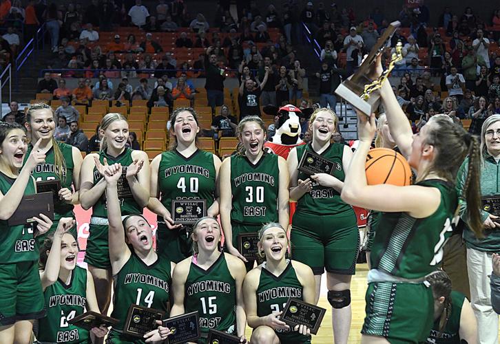 Girls State Basketball Tournament- Wyoming East vs Summers Co.