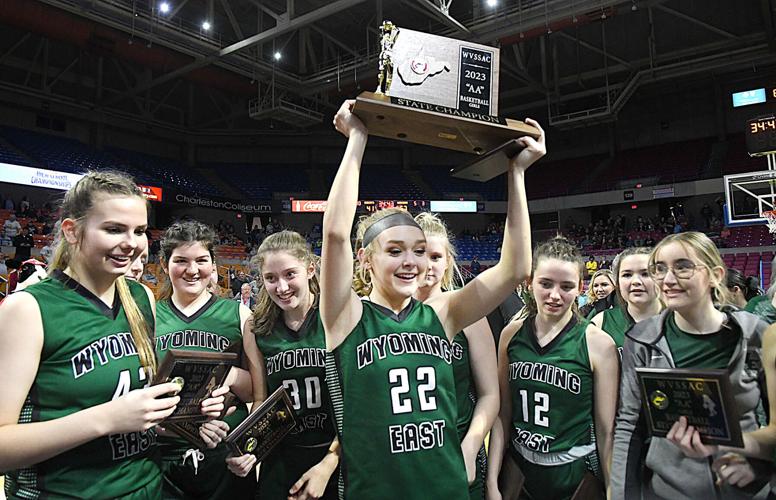 Girls State Basketball Tournament- Wyoming East vs Summers Co.