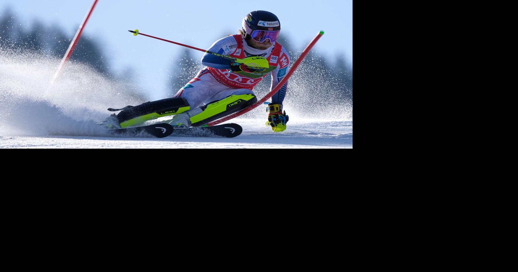 Atle Lie McGrath wins first World Cup slalom since his Olympic exit into the forest