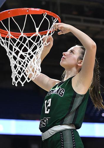 Girls State Basketball Tournament- Wyoming East vs Summers Co.