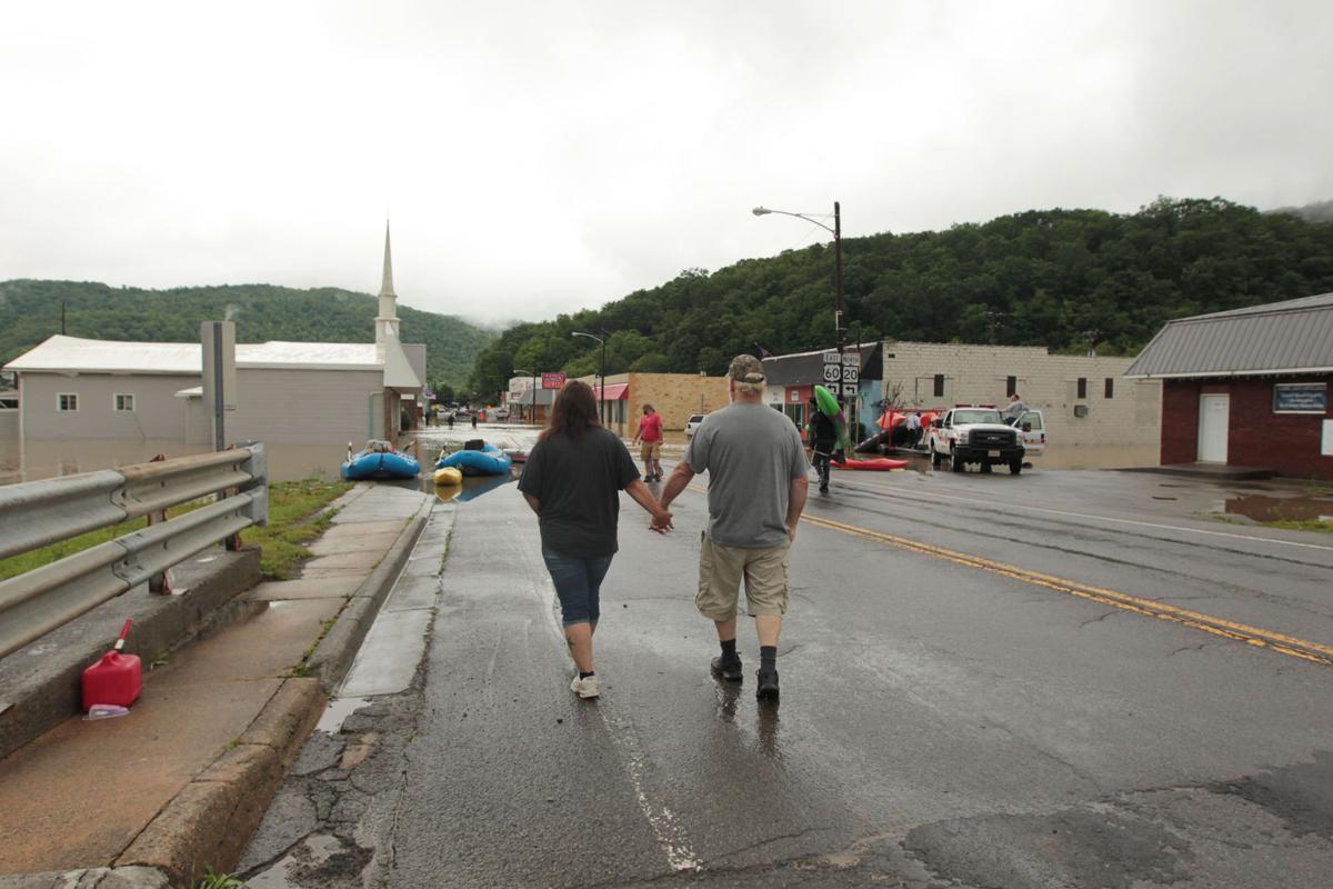 GALLERY Flooding in Rainelle, Richwood, White Sulphur Springs and
