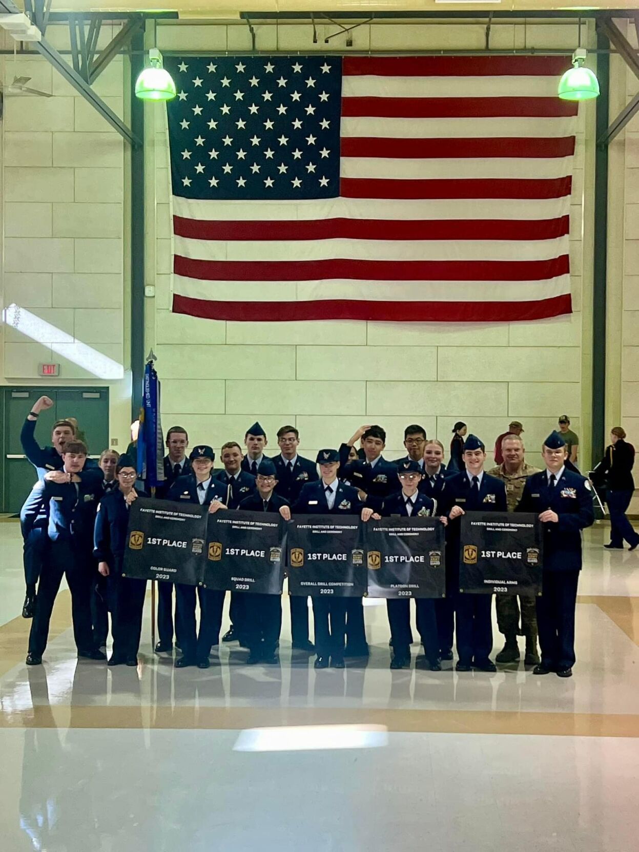 Woodrow drill team places first at competition News