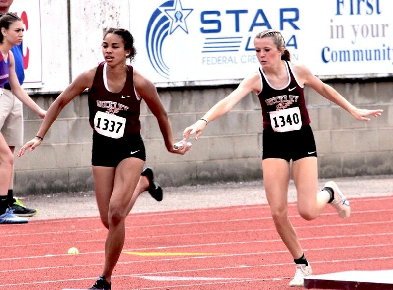 Area track field athletes log runner up showings Sports