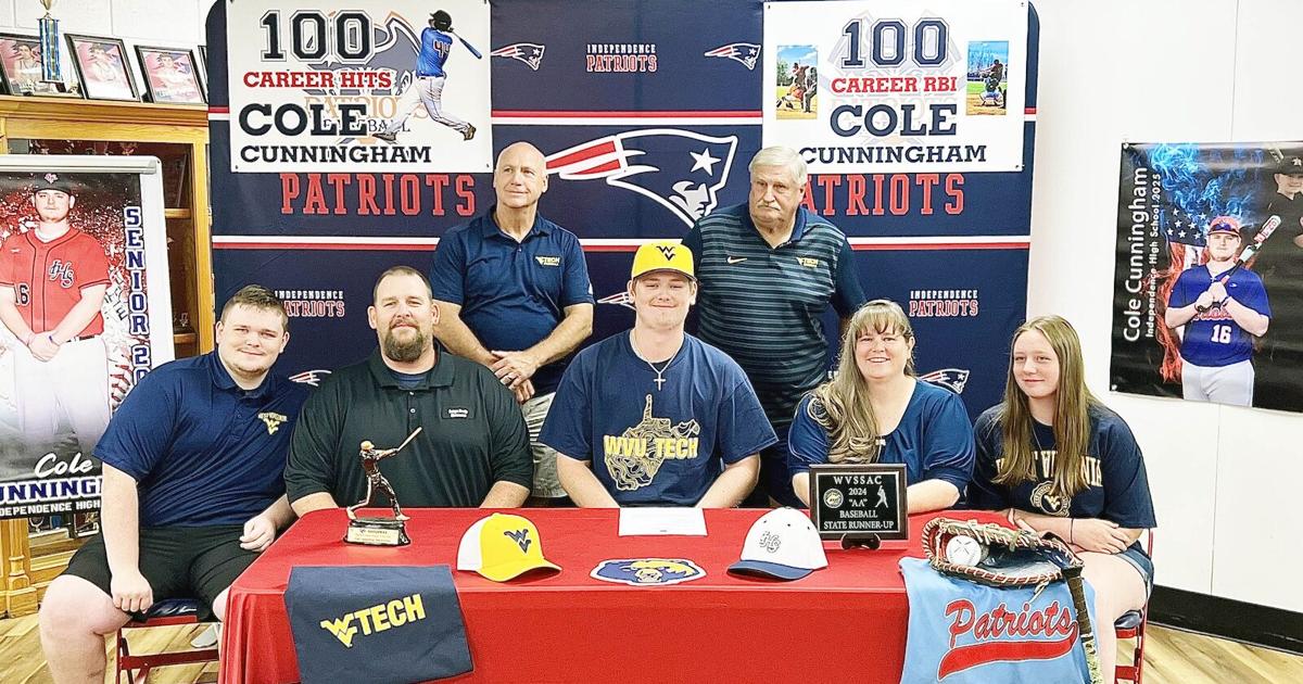 College baseball: Independence all-stater Cunningham will continue career at WVU Tech