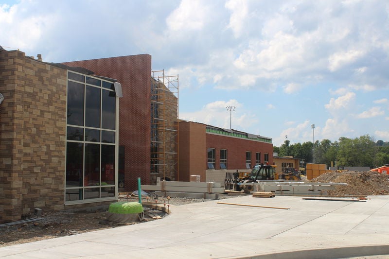 Shady Spring High School continues construction, completion set for end
