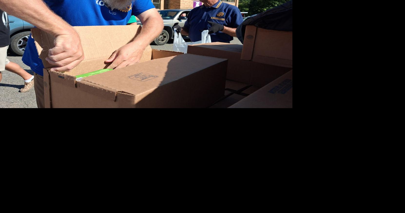 Veterans Museum and Mountaineer Food Bank hold monthly food distribution
