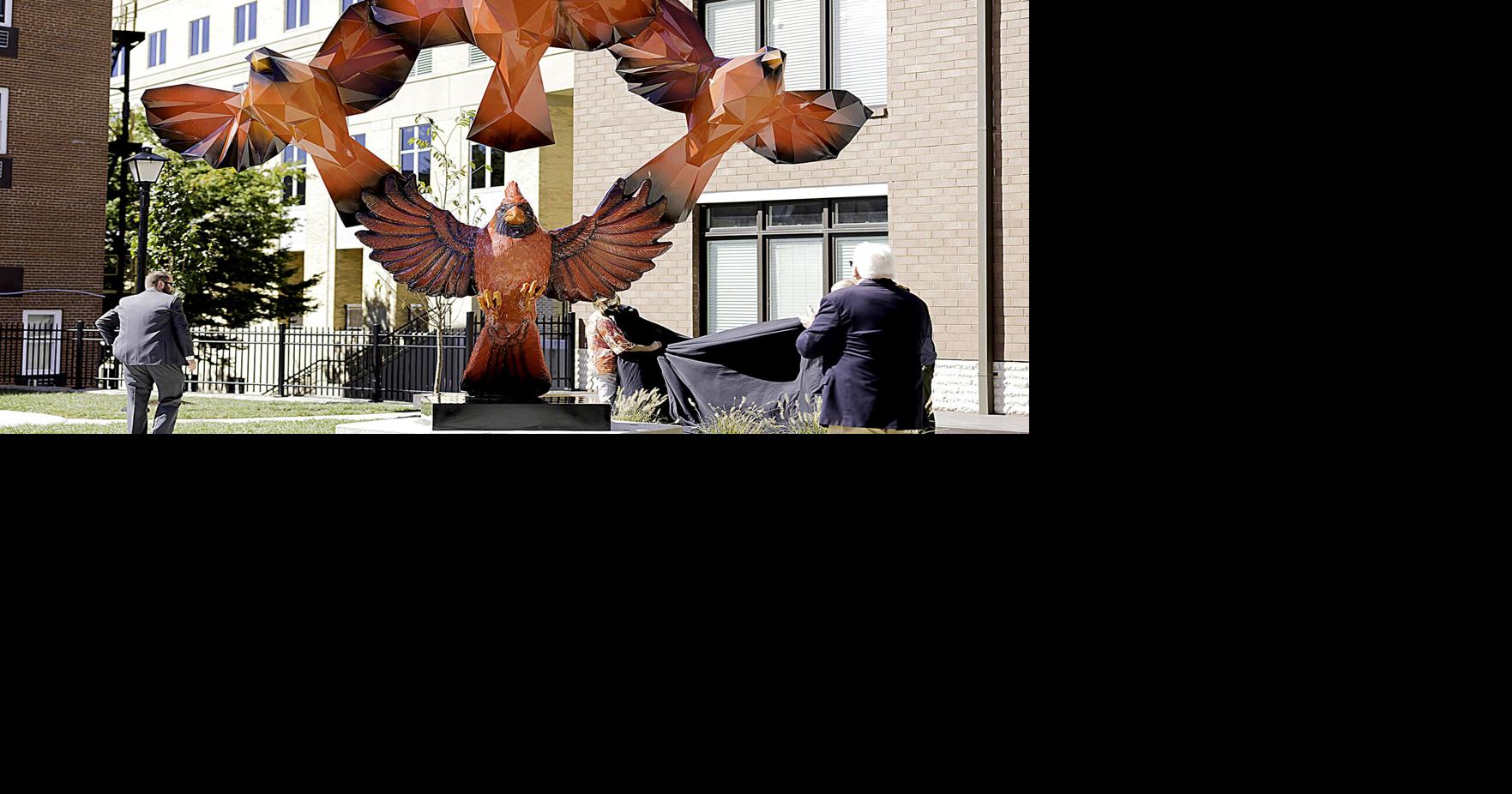 Rising Cardinals sculpture unveiled | News | register-herald.com