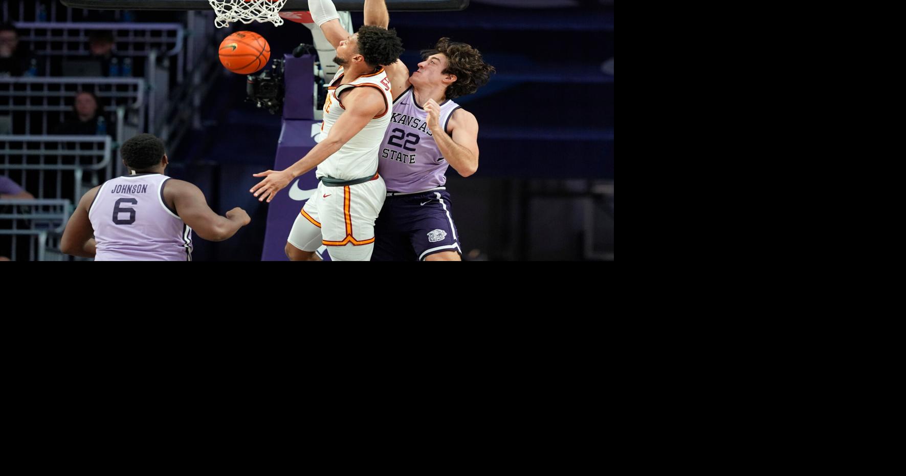 No. 8 Iowa State trounces Kansas State 95-61 behind Joshua Jefferson's 19 points