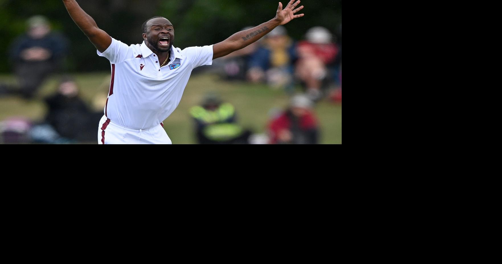 Kane Williamson returns to test action with a half century for New Zealand against West Indies