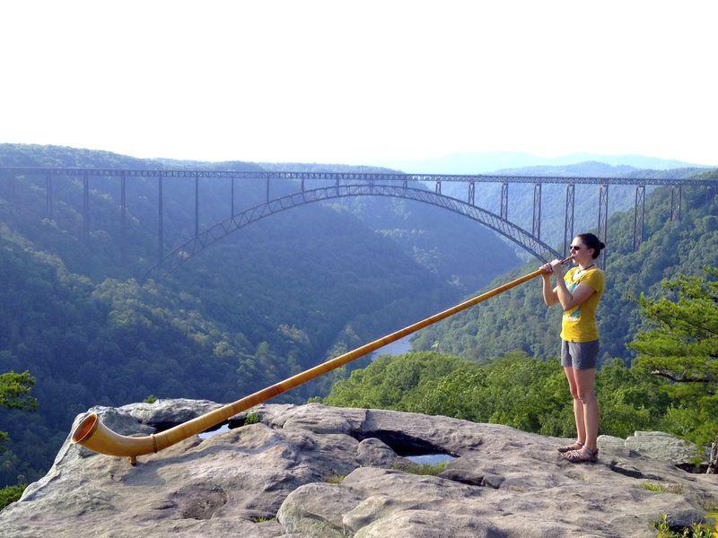 Alphorns To Ring Through New River Gorge Life Register Herald Com