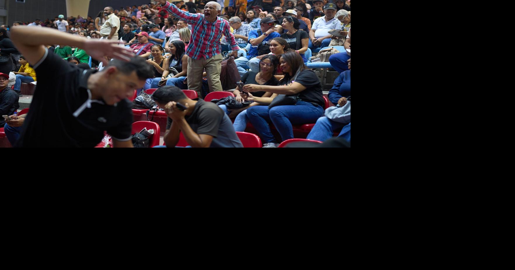 Photos of the 56th Jockey Challenge at Rinconada racetrack in Venezuela