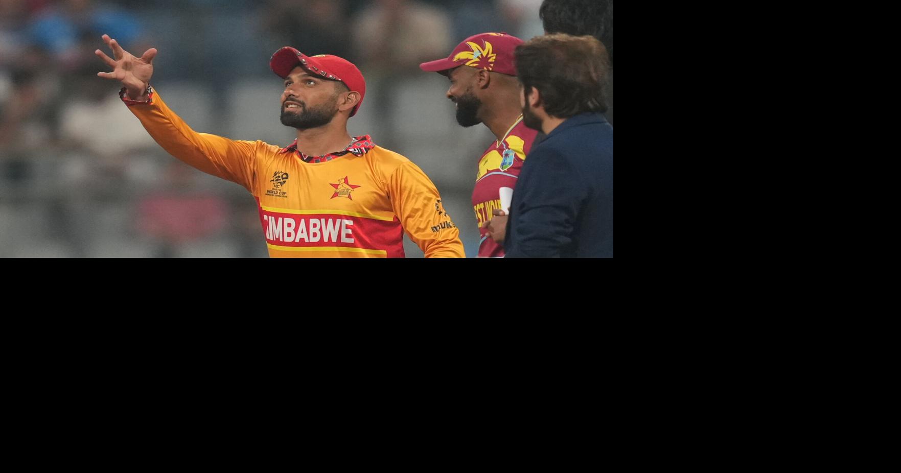 Zimbabwe wins toss and opts to bowl against West Indies in Super 8s at the T20 World Cup