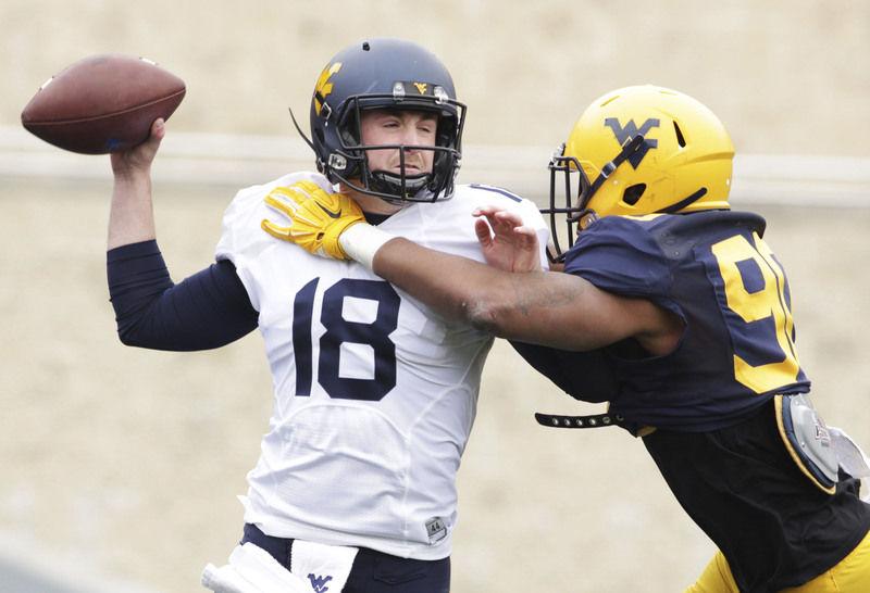 Defense Dominates Wvu Spring Game College Sports Register