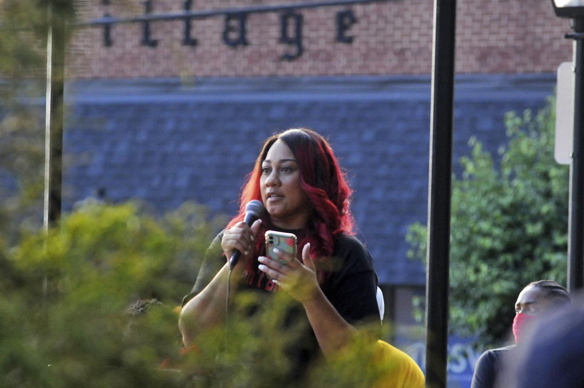 06 07 20 beckley protest Shameka Mitchell