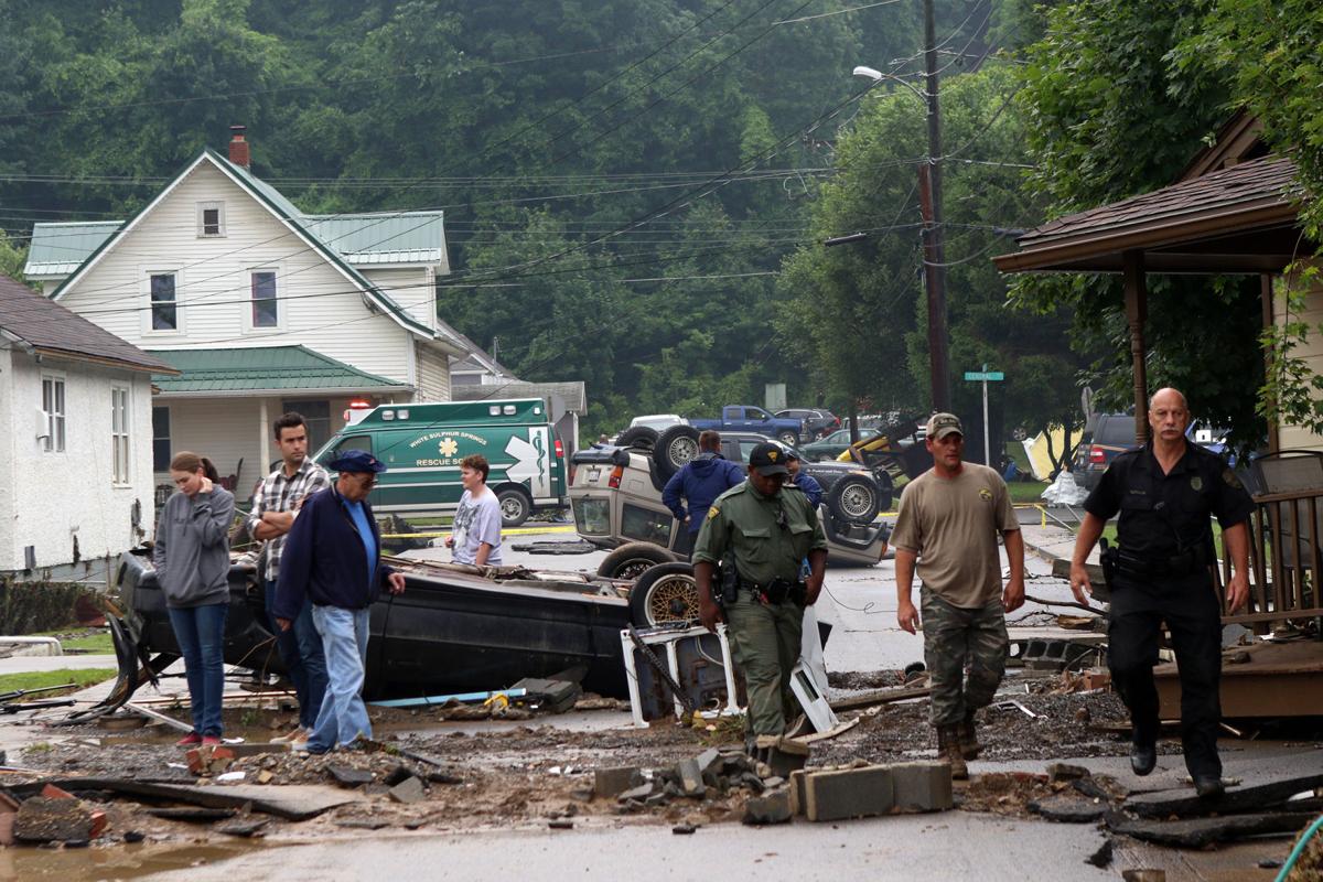 GALLERY Flooding in Rainelle, Richwood, White Sulphur Springs and