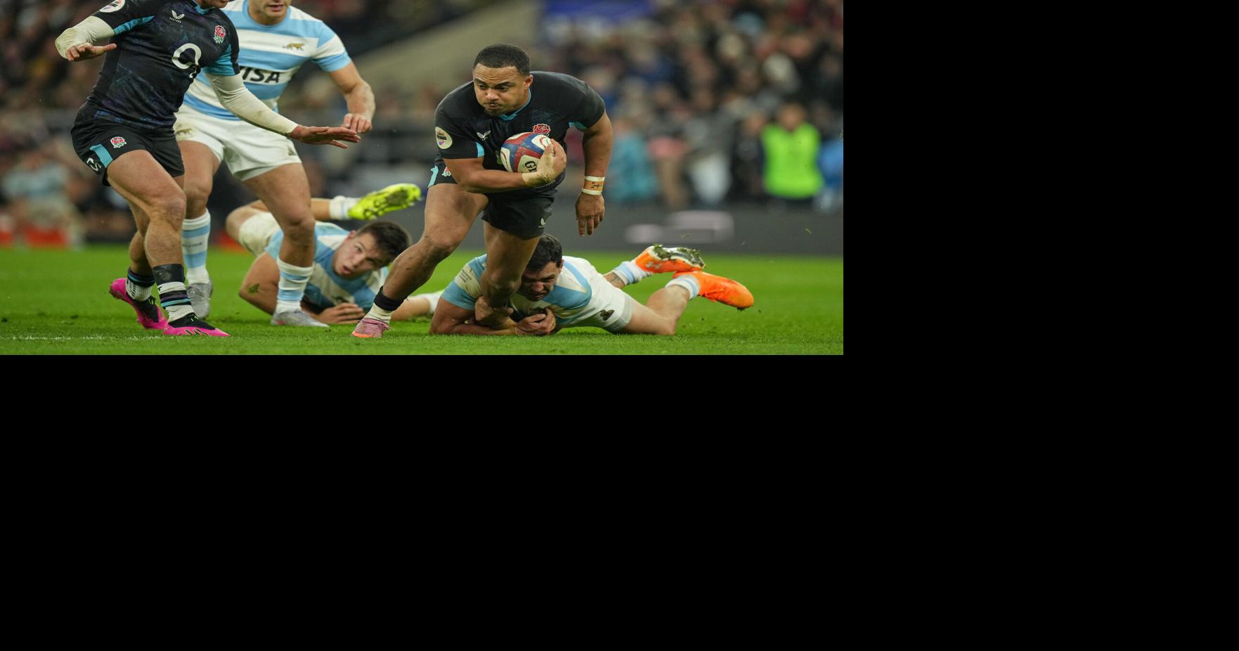 England holds off Argentina fightback to seal sweep of November rugby wins