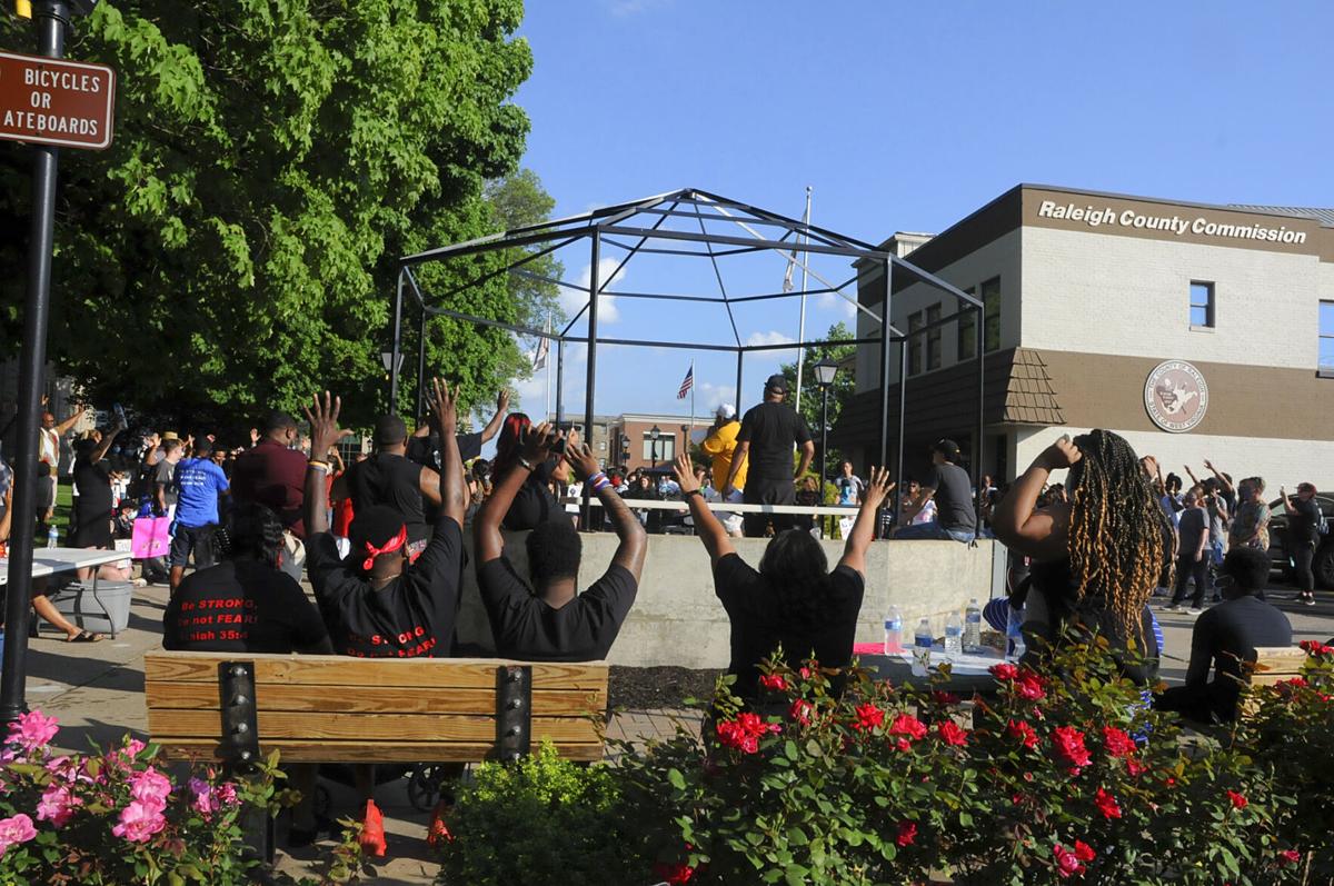 06 07 20 Beckley protest question