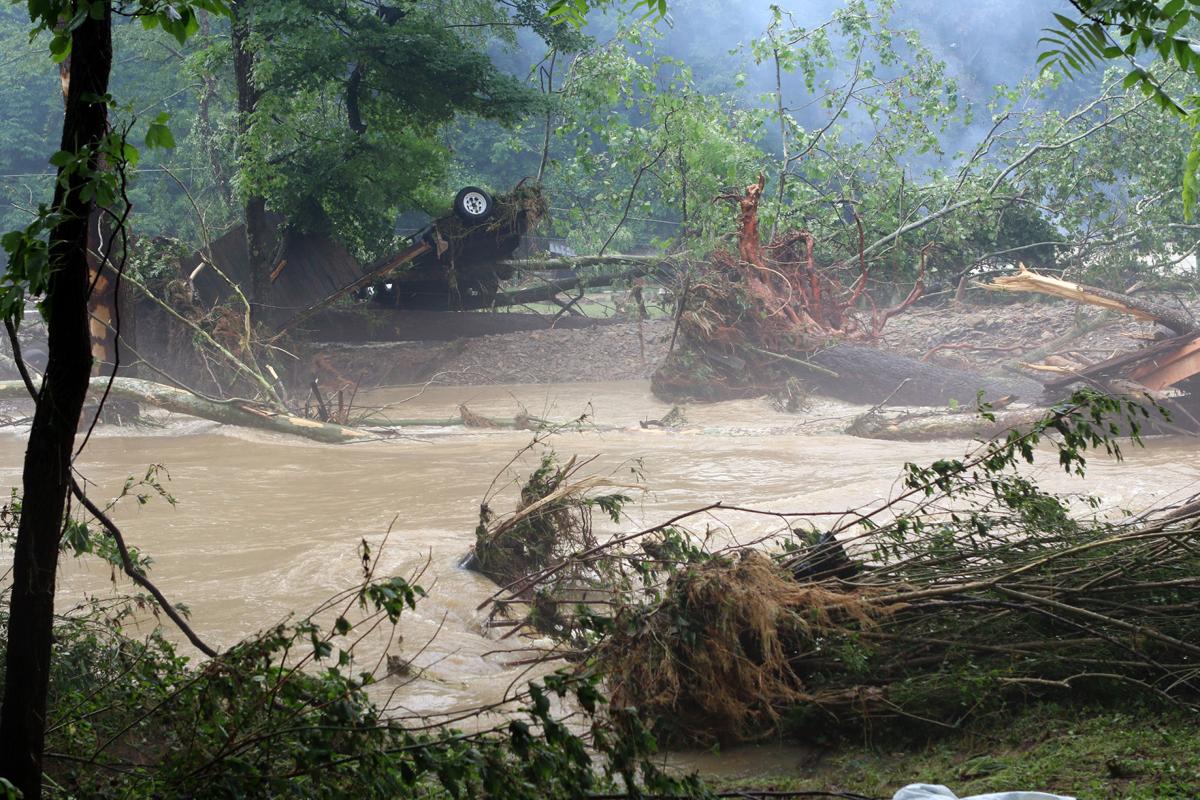 GALLERY Flooding in Rainelle, Richwood, White Sulphur Springs and