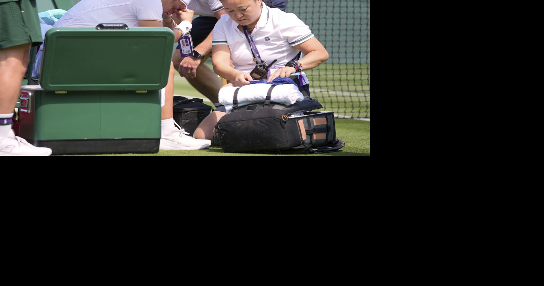 Wimbledon: 2-time runner-up Ons Jabeur quits during her first-round match after a medical timeout
