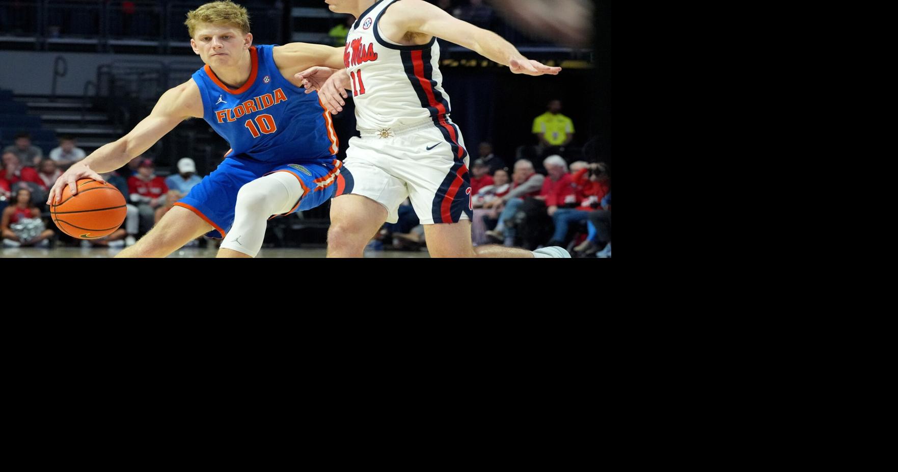 Florida leading scorer Thomas Haugh sits out home finale as a precaution