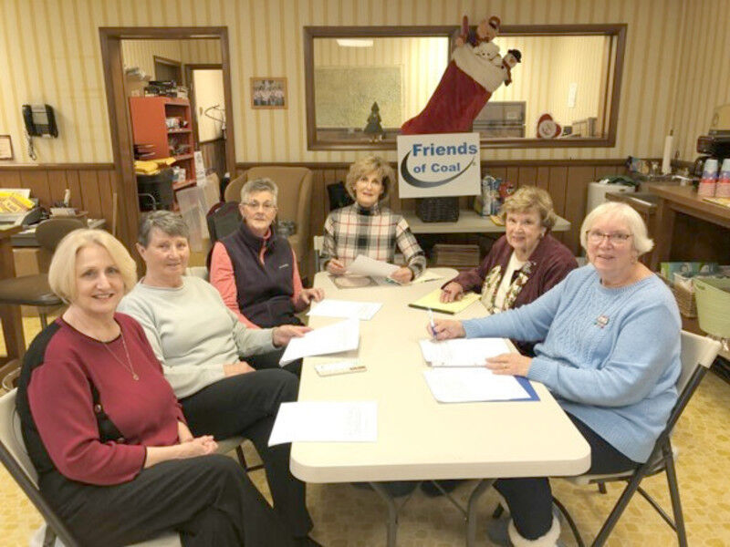 Friends of Coal Ladies Auxiliary giving 