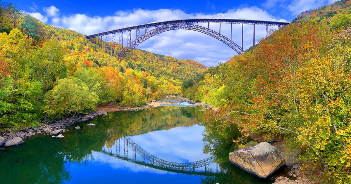 GALLERY: Falls colors near the New River Gorge Bridge | Gallery ...