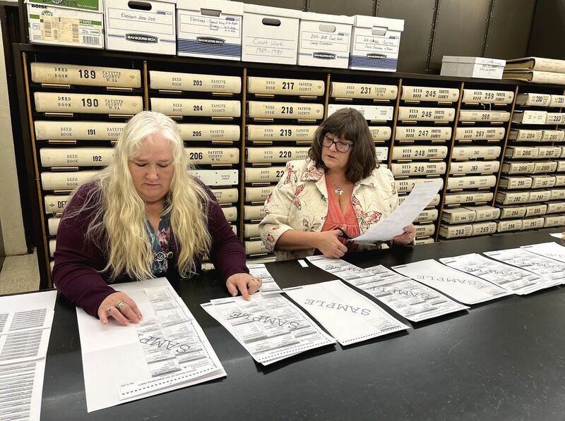 Fayette County clerks, other officials prep for 2022 election | State &  Region 