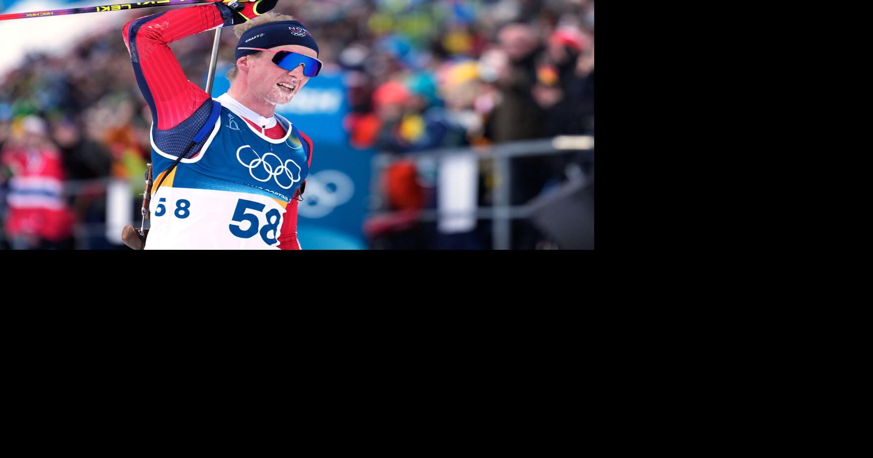 Norway's Johan-Olav Botn recalls friend's death as he wins Olympic 20K biathlon