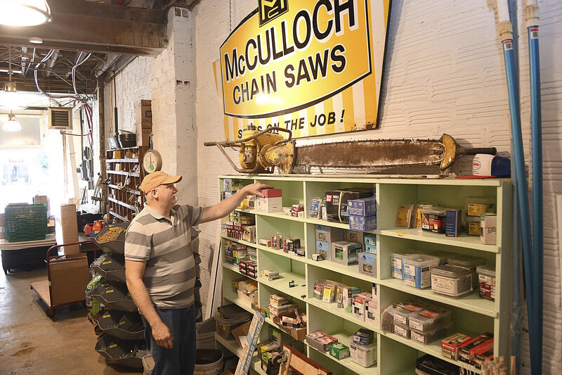 Preservation progress at oldtime hardware Money