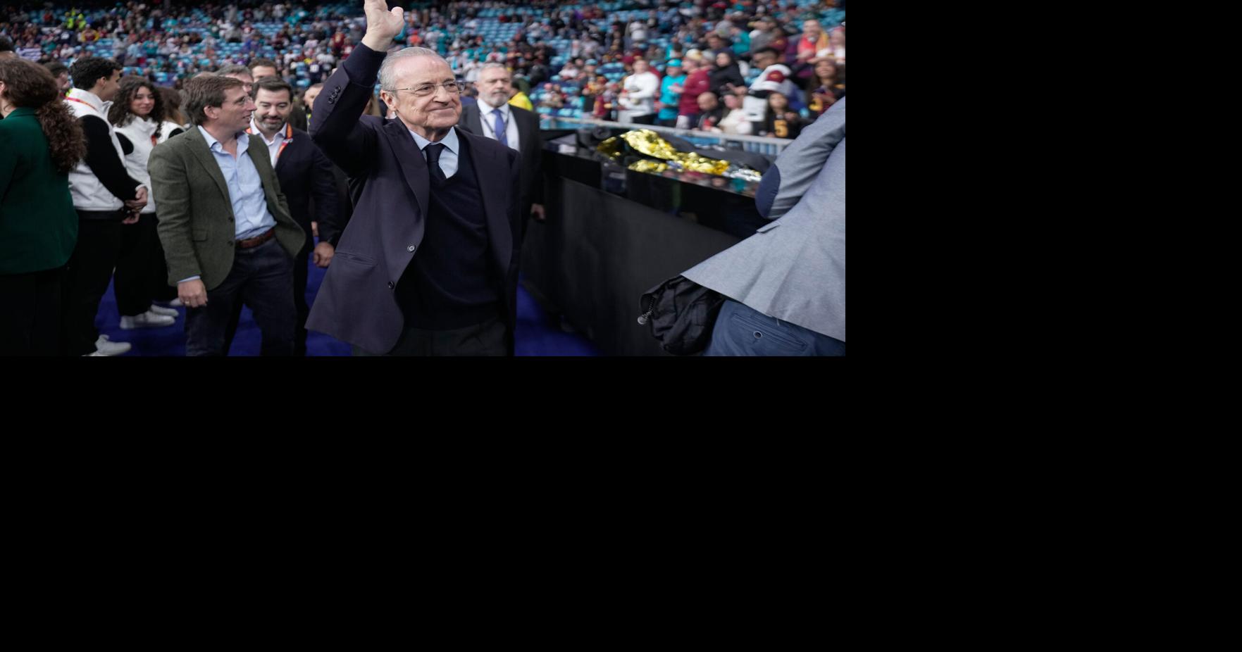 Real Madrid president wants investors to buy up to 10% stake in club, backs Super League again