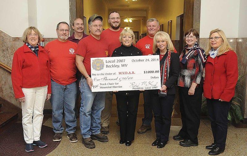 Project Patriot Accepts Donation For All Terrain Track Chairs For Veterans News Register Herald Com