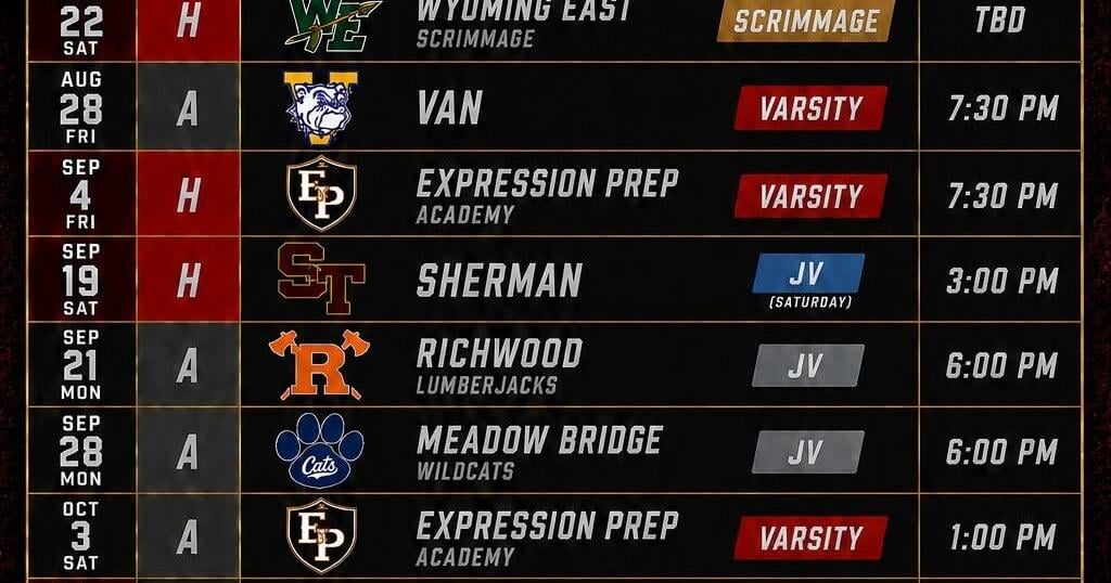 Prep football: Greater Beckley Christian makes schedule official