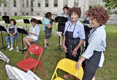 110 Marshall Hosts Bob Ross Guided Paint Party For Bex Art