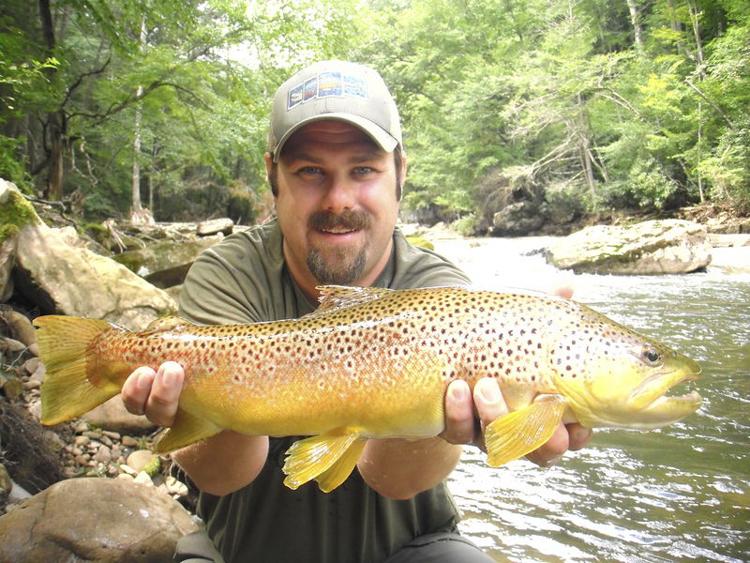 A big brown trout for my birthday Sports Columns