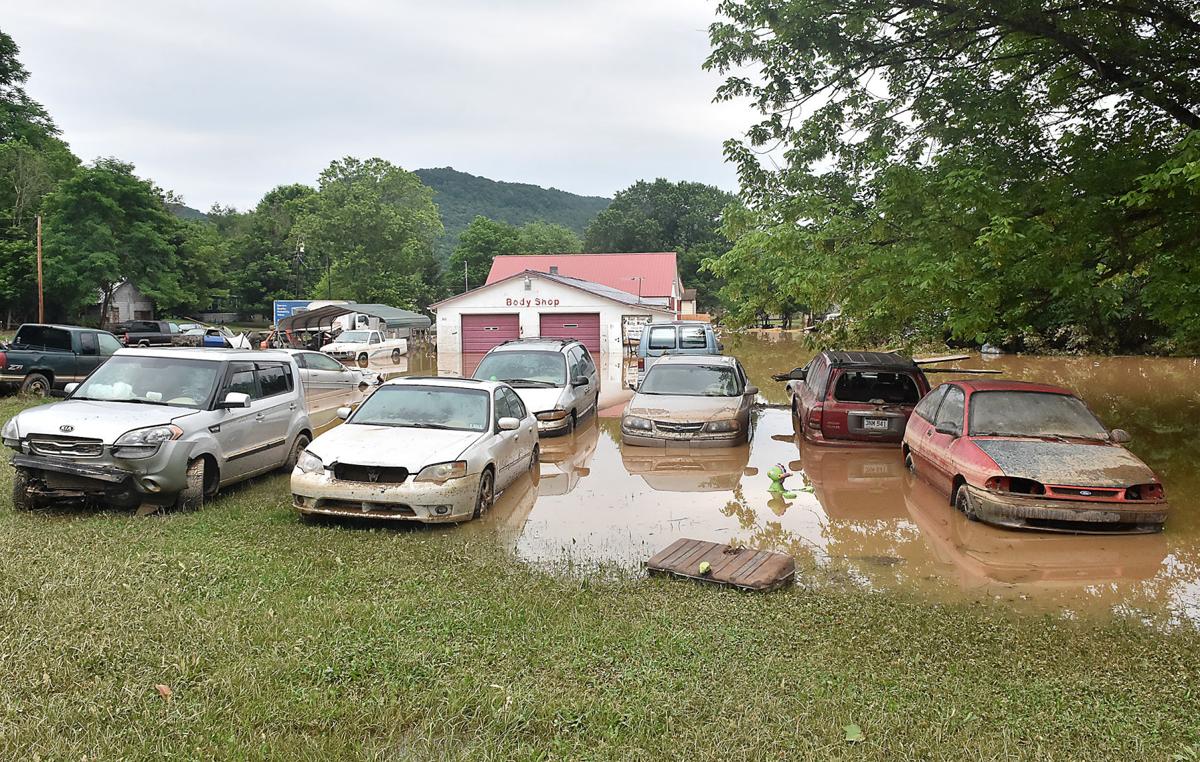GALLERY Flooding in Rainelle, Richwood, White Sulphur Springs and