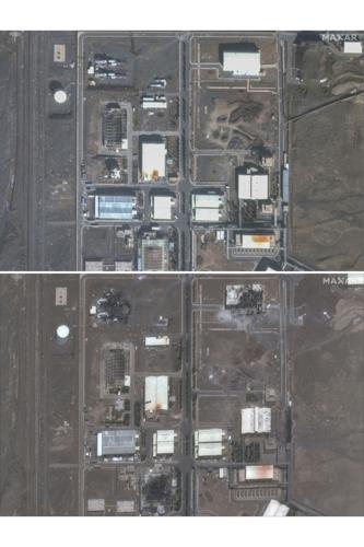 Israel strikes Iran's Arak heavy water reactor, state television says